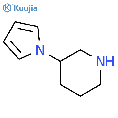 3-(1H-pyrrol-1-yl)piperidine structure