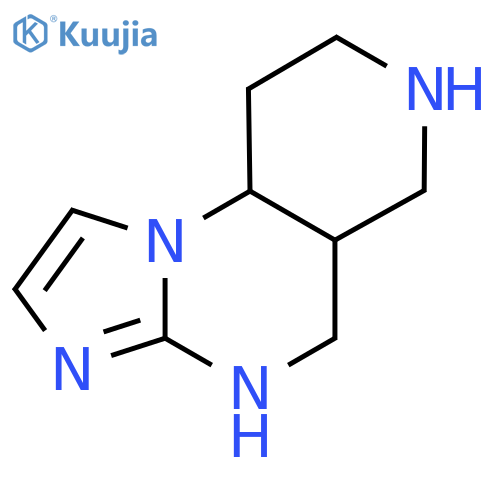 2,5,7,11-tetraazatricyclo7.4.0.0,2,6trideca-3,5-diene structure