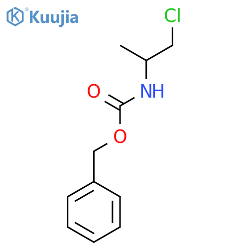 benzyl N-(1-chloropropan-2-yl)carbamate structure