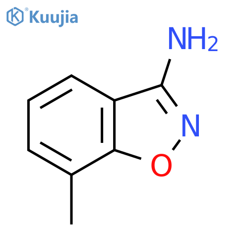 7-methylbenzo[d]isoxazol-3-amine structure