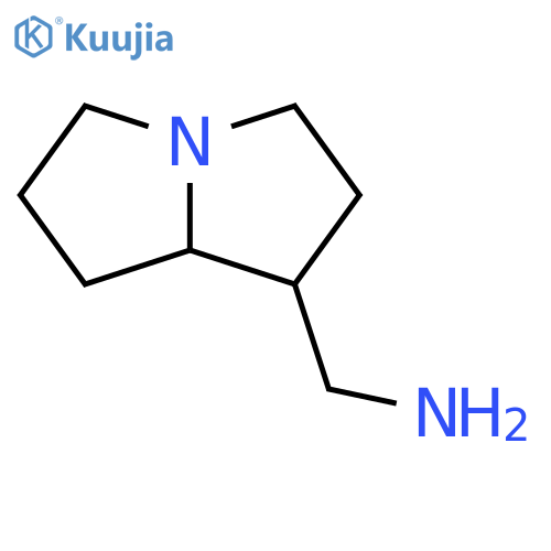 (Hexahydro-1H-pyrrolizin-1-yl)methanamine structure