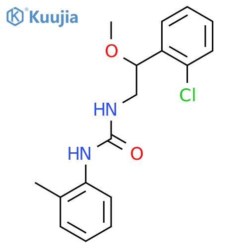 1-(2-(2-Chlorophenyl)-2-methoxyethyl)-3-(o-tolyl)urea structure