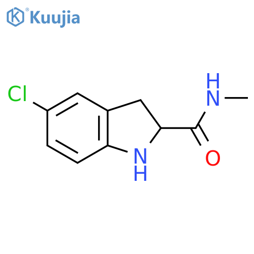 5-Chloro-N-methylindoline-2-carboxamide structure