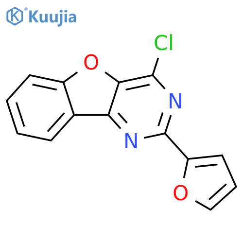 4-Chloro-2-furan-2-yl-benzo[4,5]furo[3,2-d]pyrimidine structure