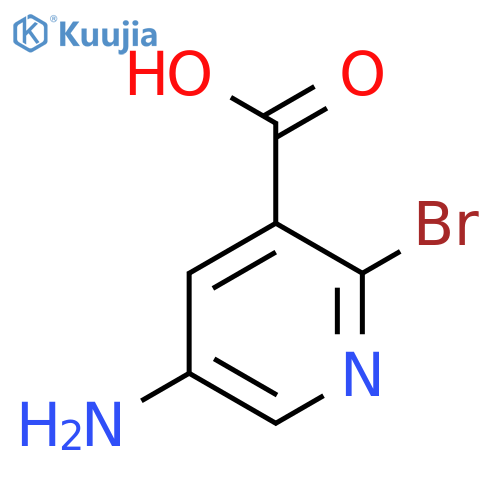 5-Amino-2-bromonicotinic acid structure
