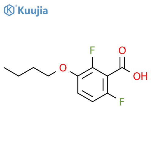 3-Butoxy-2,6-difluorobenzoic acid structure