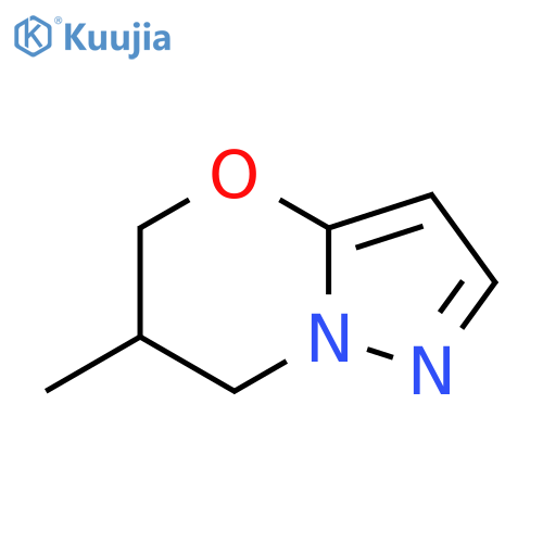 6-Methyl-6,7-dihydro-5H-pyrazolo[5,1-b][1,3]oxazine structure