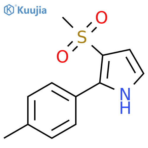 3-Methanesulfonyl-2-p-tolyl-1H-pyrrole structure