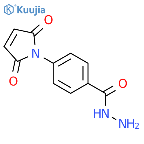 Benzoicacid, 4-(2,5-dihydro-2,5-dioxo-1H-pyrrol-1-yl)-, hydrazide structure