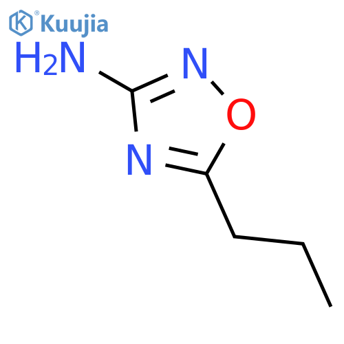 5-Propyl-1,2,4-oxadiazol-3-amine structure
