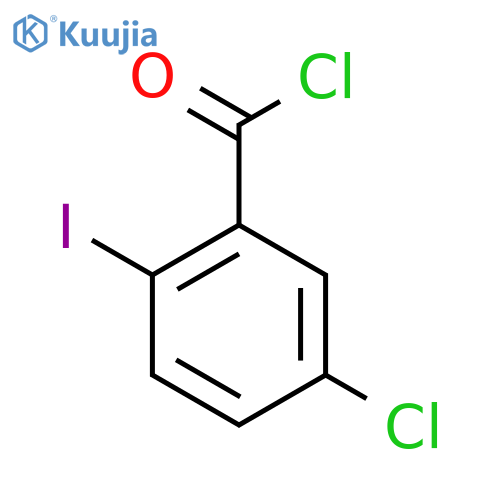 5-Chloro-2-iodobenzoyl chloride structure