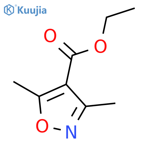 Ethyl 3,5-dimethylisoxazole-4-carboxylate structure