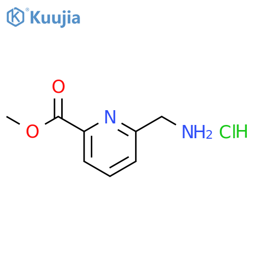 Methyl 6-(aminomethyl)picolinate hydrochloride structure
