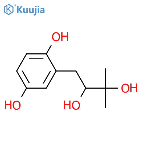 4-(2,5-Dihydroxyphenyl)-2-methyl-3-buten-2-ol; 1,2-Dihydro, 2R-hydroxy structure