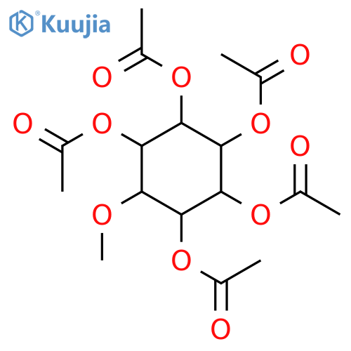 L-chiro-Inositol,1-O-methyl-, pentaacetate (9CI) structure