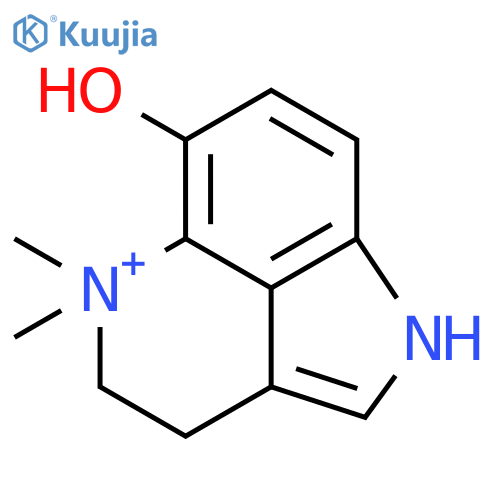 Pyrrolo[4,3,2-de]quinolinium,1,3,4,5-tetrahydro-6-hydroxy-5,5-dimethyl- structure