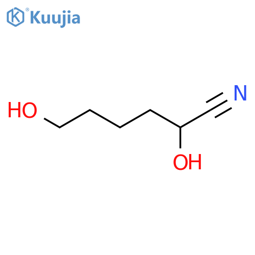 2,6-dihydroxyhexanenitrile structure
