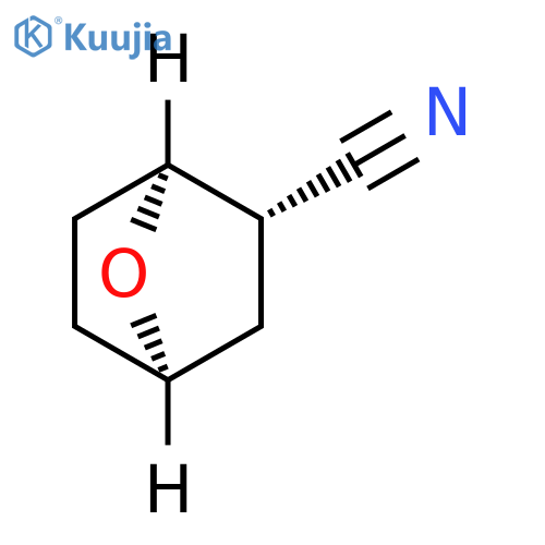 rac-(1R,2R,4S)-7-oxabicyclo2.2.1heptane-2-carbonitrile structure