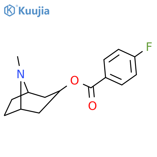 4-Fluorotropacocaine structure