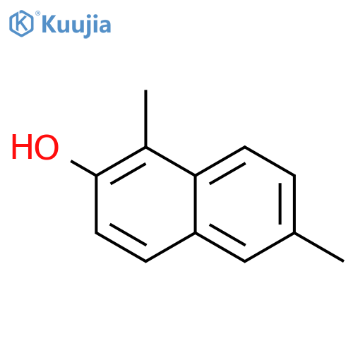1,6-dimethylnaphthalen-2-ol structure
