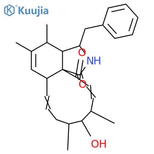 18-Hydroxy-16,18-dimethyl-10-phenyl[11]cytochalasa-6,13,19-triene-1,21-dione; 18-Deoxy, 17R-hydroxy structure