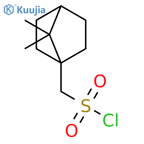 {7,7-dimethylbicyclo2.2.1heptan-1-yl}methanesulfonyl chloride structure