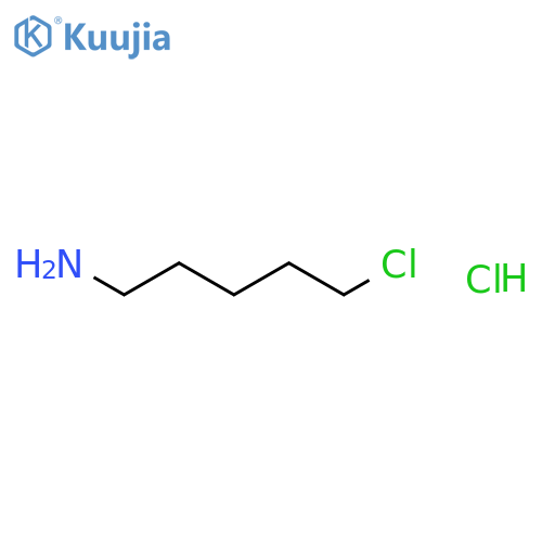 5-Chloropentan-1-amine hydrochloride structure