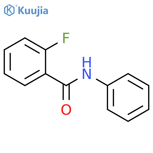 2-Fluoro-N-phenyl-benzamide structure