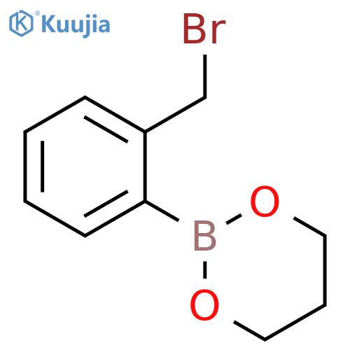 1,3,2-Dioxaborinane,2-[2-(bromomethyl)phenyl]- structure