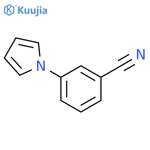 3-(1H-Pyrrol-1-yl)benzonitrile structure