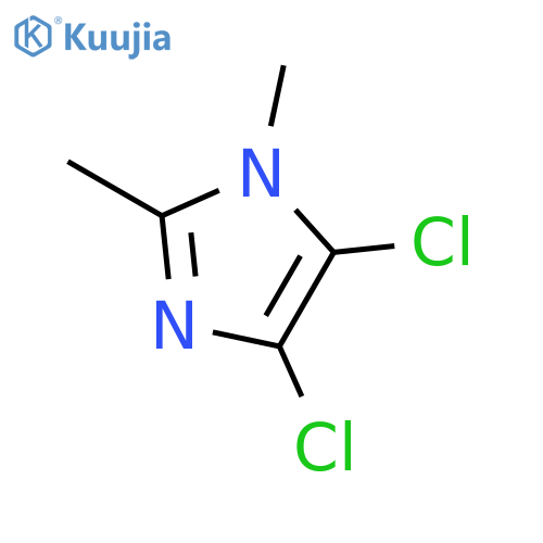 4,5-Dichloro-1,2-dimethyl-1H-imidazole structure