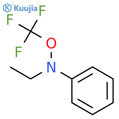 4-(Trifluoromethoxy)ethylaminobenzene structure