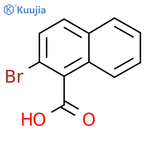 2-Bromonaphthalene-1-carboxylic acid structure