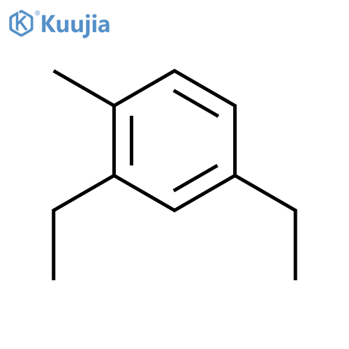 2,4-Diethyl-1-methylbenzene structure