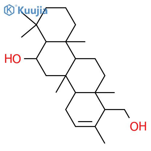 16-Scalarene-6,25-diol; (6α,18βH)-form structure