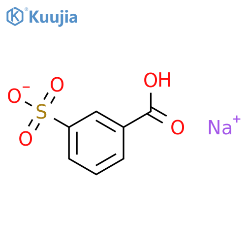 Sodium 3-sulfobenzoate structure
