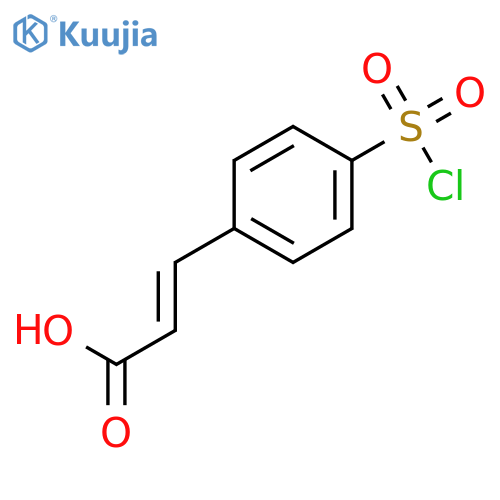 4-Chlorosulfonylcinnamic Acid structure