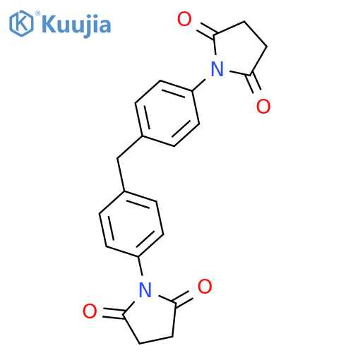 1-(4-{[4-(2,5-dioxopyrrolidin-1-yl)phenyl]methyl}phenyl)pyrrolidine-2,5-dione structure