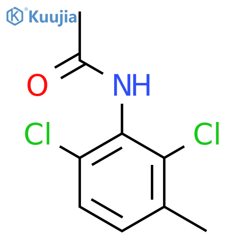 N-(2,6-Dichloro-3-methylphenyl)acetamide structure
