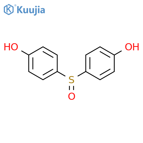 Phenol,4,4'-sulfinylbis- structure