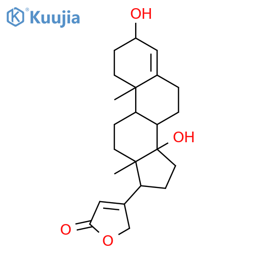 Carda-4,20(22)-dienolide,3,14-dihydroxy-, (3b)- structure