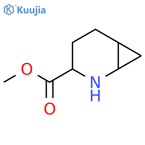 Methyl 2-azabicyclo[4.1.0]heptane-3-carboxylate structure