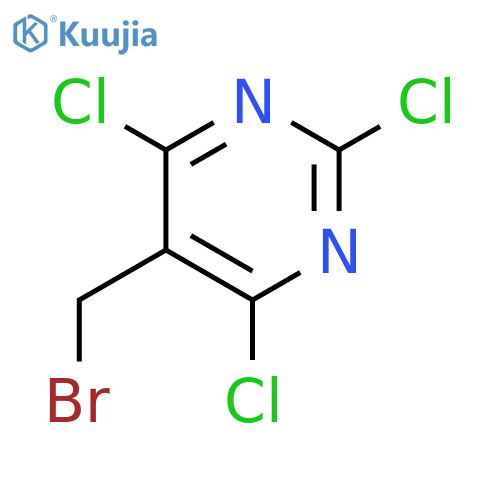 5-(bromomethyl)-2,4,6-trichloropyrimidine structure
