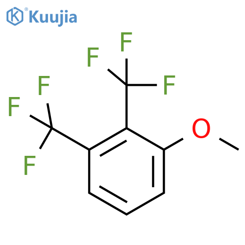 1-Methoxy-2,3-bis(trifluoromethyl)benzene structure