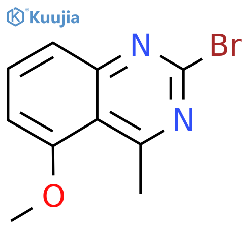 2-Bromo-5-methoxy-4-methylquinazoline structure