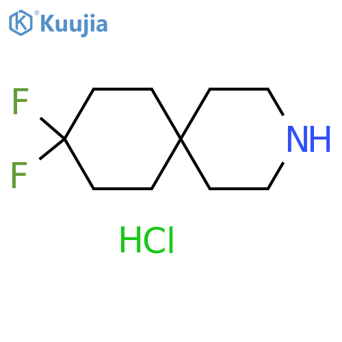 9,9-difluoro-3-azaspiro[5.5]undecane hydrochloride structure