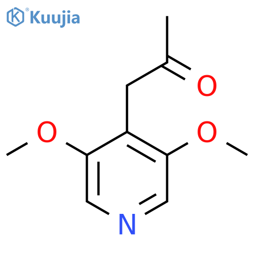 1-(3,5-Dimethoxypyridin-4-yl)propan-2-one structure