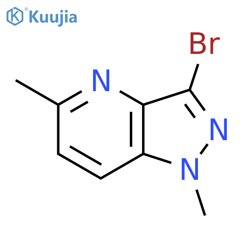 3-Bromo-1,5-dimethyl-1H-pyrazolo4,3-bpyridine structure