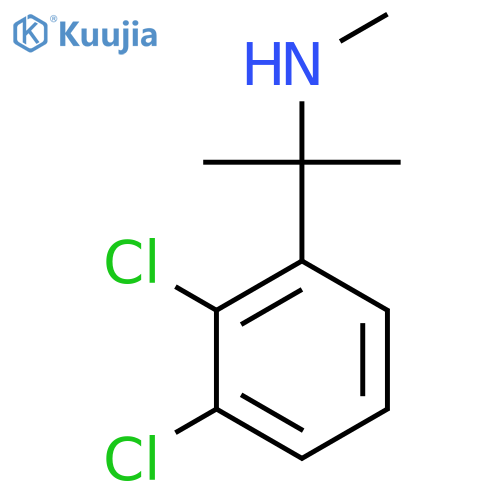 [2-(2,3-Dichlorophenyl)propan-2-yl](methyl)amine structure