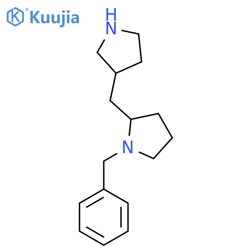 1-benzyl-2-(pyrrolidin-3-yl)methylpyrrolidine structure